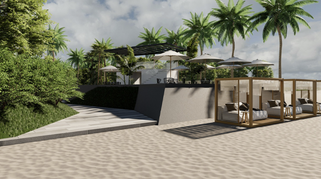Waterford Blue beachside rendering