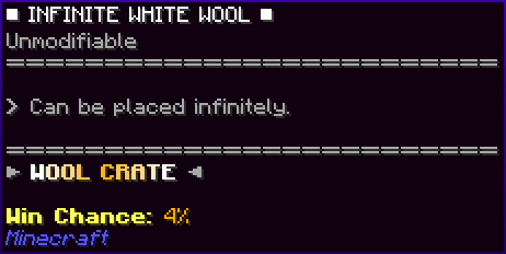 Infinite White Wool