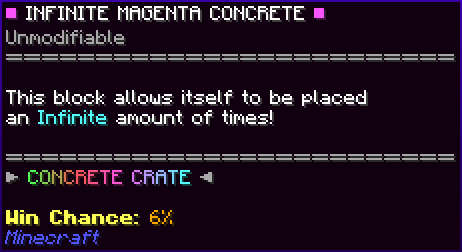 Infinite Magenta Concrete