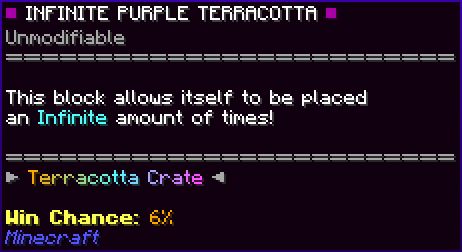 Infinite Purple Terracotta