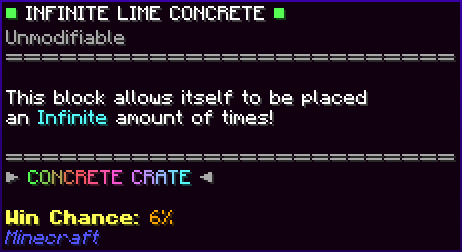 Infinite Lime Concrete
