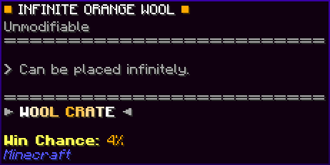 Infinite Orange Wool