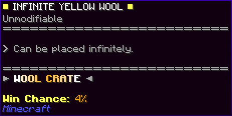 Infinite Yellow Wool