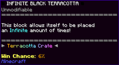 Infinite Black Terracotta