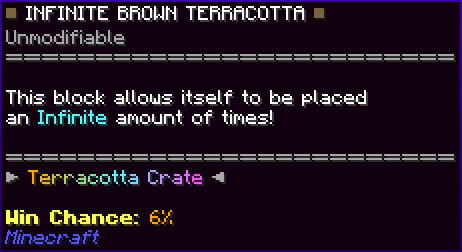 Infinite Brown Terracotta