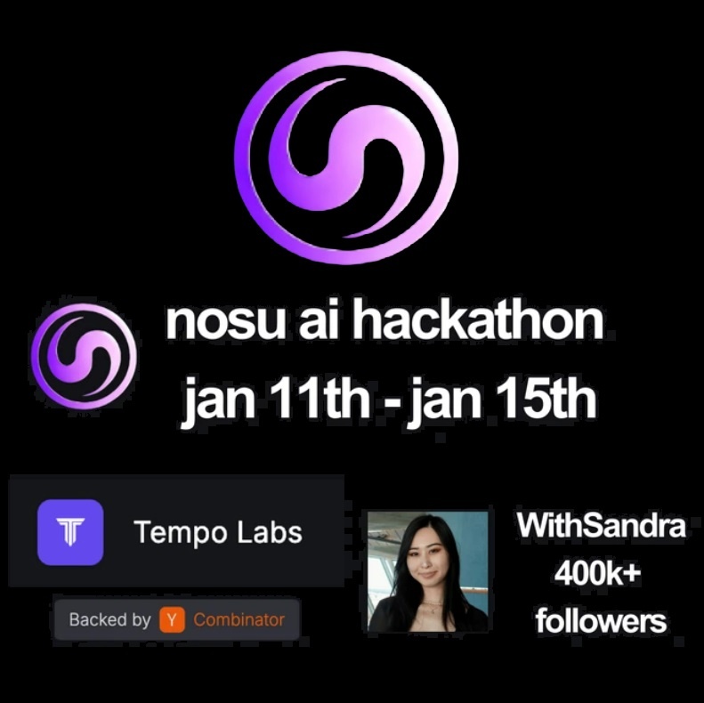 Nosu AI Hackathon ($11,300+ prizes)