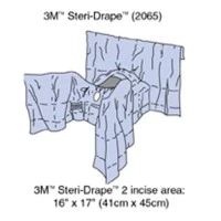 3M #2065, Steri-Drape Abdominal Perineal Drape with Incise Film, 160", Lithotomy Position, Absorbent Impervious Material, Incise Aperture, Perineal/ Vaginal Aperture, 4 Tube Organizer, 8/bx, 2 bx/cs Image 3M #2065, Steri-Drape Abdominal Perineal Drape with Incise Film, 160", Lithotomy Position, Absorbent Impervious Material, Incise Aperture, Perineal/ Vaginal Aperture, 4 Tube Organizer, 8/bx, 2 bx/cs Image