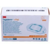 3M #3582, DRESSING TEGADERM TRANSPARENT W/PAD 2X2.75 50/BX 4BX/C Image 3M #3582, DRESSING TEGADERM TRANSPARENT W/PAD 2X2.75 50/BX 4BX/C Image
