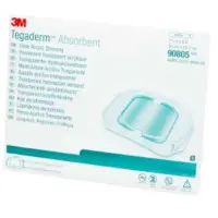3M #90805, DRESSING, CLR-ACRYLIC, TEGADERM, LG, 7.8"X8", 20 EA/CS, 4 BX/CS Image 3M #90805, DRESSING, CLR-ACRYLIC, TEGADERM, LG, 7.8"X8", 20 EA/CS, 4 BX/CS Image