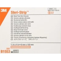 3M #B1553, STRIP, CLOSURE, SKIN, BLENDTONE, 1/4"X4", 200 PK/CS, 4 BX/CS Image 3M #B1553, STRIP, CLOSURE, SKIN, BLENDTONE, 1/4"X4", 200 PK/CS, 4 BX/CS Image