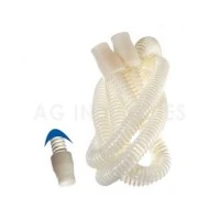 A G Industries #CP143C, TUBING, CPAP, 6', CREAM, SILICONE CUFF, EACH Image A G Industries #CP143C, TUBING, CPAP, 6', CREAM, SILICONE CUFF, EACH Image
