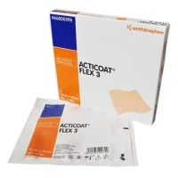 Smith & Nephew #66800398, ACTICOAT FLEX 3 10X 10CM Image Smith & Nephew #66800398, ACTICOAT FLEX 3 10X 10CM Image