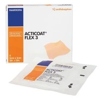 Smith & Nephew #66800396, ACTICOAT FLEX 3 5X 5CM Image Smith & Nephew #66800396, ACTICOAT FLEX 3 5X 5CM Image