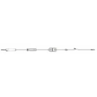 Alaris Medical #72313E, Alaris SE pump Infusion set, low sorbing tubing segment, 1.2 micron (low-protein binding) filter, 1 needle-free valve 9" from 2-piece male luer lock, 50/CS Image Alaris Medical #72313E, Alaris SE pump Infusion set, low sorbing tubing segment, 1.2 micron (low-protein binding) filter, 1 needle-free valve 9" from 2-piece male luer lock, 50/CS Image