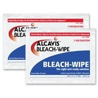 Alcavis International #09041, Bleach Wipes Singles 1:10 100/BX Image