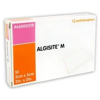 Smith & Nephew #66000519, ALGISITE M CA- 5X 5CM Image Smith & Nephew #66000519, ALGISITE M CA- 5X 5CM Image