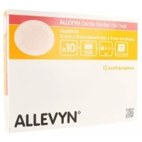 Smith & Nephew #66801014, ALLEVYN GENTLE BORDER LITE 13,1X15,2CM Image Smith & Nephew #66801014, ALLEVYN GENTLE BORDER LITE 13,1X15,2CM Image