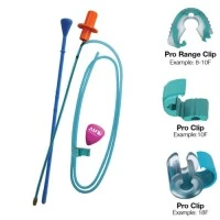 Applied Medical Technology #4-4208, AMT Bridle Pro Nasal Tube Retaining System - 8Fr Bridle Pro Clip (White), 5/BX Image Applied Medical Technology #4-4208, AMT Bridle Pro Nasal Tube Retaining System - 8Fr Bridle Pro Clip (White), 5/BX Image