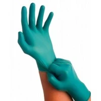 Ansell Edmont #585836, GLOVE, EXAM, P/F, TEAL, 5 MIL, 9.5"CUFF, LG, 1000 EA/CS, 10 BX/CS Image