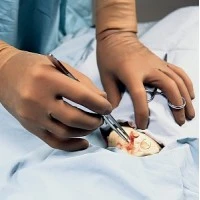 Ansell Healthcare #5788007, GLOVE, SURG, LATEX, ENCORE, ORTHOPEDIC, PF, 9, 50 PR/BX Image