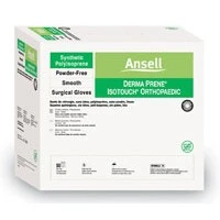 Ansell Perry #20686580, Glove Surgical PF Synth LF Sz 8 Grn DermaPrene IsoTouch 50Pr/Bx, 4 BX/CA Image