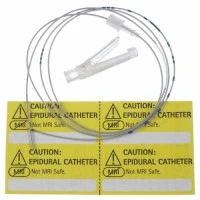 B Braun #333512, 19 Ga. x 36 in. Radiopaque Polyamide Springwound PERIFIX FX Catheter - closed tip with catheter connector and threading assist guide, 25/CS Image