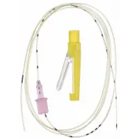 B Braun #333541, 20 Ga. x 40 in. Polyamide/Polyurethane PERIFIX ONE Catheter - closed tip with catheter connector and threading assist guide, 25/CS Image