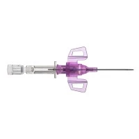B Braun #4251129-02, Introcan Safety 3 Closed IV Catheter 20 Ga. x 1 in., PUR, Winged, 50/BX, 4 BX/CS Image