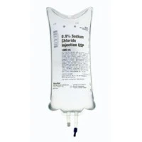 Baxter #2B1324X, Sodium Chloride Injection, 0.9%, USP, 1000 ml, Viaflex Plastic Container, 14/cs (60 cs/plt) Image Baxter #2B1324X, Sodium Chloride Injection, 0.9%, USP, 1000 ml, Viaflex Plastic Container, 14/cs (60 cs/plt) Image
