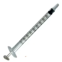 BD  #305217, Syringe 1cc Dispenser w/o Needle w/ Tip Cap Shelf Pack 100/Bx, 5 BX/CA Image