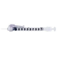 BD  #305945, Syringe 1cc 27gx1/2" SafetyGlide TB Safety w/ Needle 100/Bx, 4 BX/CA Image