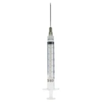 BD #309574, Syringes w/Needle LL Disp 3cc 22gx1-1/2" 100/BX, 8 BX/CS Image BD #309574, Syringes w/Needle LL Disp 3cc 22gx1-1/2" 100/BX, 8 BX/CS Image