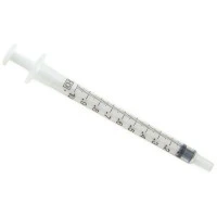 BD  #309659, Syringe 1cc LS TB 200/Bx, 8 BX/CA Image