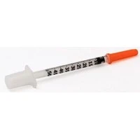 BD #329461, Insulin Syringe U100 0.5cc 28gx1/2" 100/BX, 5 BX/CS Image BD #329461, Insulin Syringe U100 0.5cc 28gx1/2" 100/BX, 5 BX/CS Image