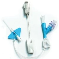 BD  #383532, BD Nexiva Closed IV Catheter System Dual Port, 22 G x 1.00 in. (0.9 mm x 25 mm), Blue, 20/Box 80/Case Image
