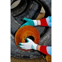 Best Manufacturing #350L-09, GLOVE, ATLAS FIT, GRY LINER, GRN NITRILE, LG, 144 PR/CS Image Best Manufacturing #350L-09, GLOVE, ATLAS FIT, GRY LINER, GRN NITRILE, LG, 144 PR/CS Image