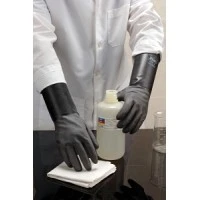 Best Manufacturing #874-07, GLOVE, UNSUPPORTED BUTYL, 14", 14-MIL, S, 1 PAIR Image