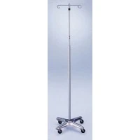 Blickman Health #0518889000, IV STAND, 2-RAM'S HOOK, 1-HAND HGHT, EACH Image Blickman Health #0518889000, IV STAND, 2-RAM'S HOOK, 1-HAND HGHT, EACH Image