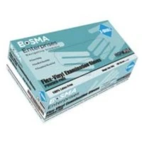 Bosma Ind. for the Blind #72-90601, GLOVE, EXAM, VINYL, SMOOTH, PF, LF, SM, 100/BX Image