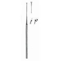 BR Surgical #BR44-11701, Ear Curette Buck Angled Size-1 Ea Image BR Surgical #BR44-11701, Ear Curette Buck Angled Size-1 Ea Image