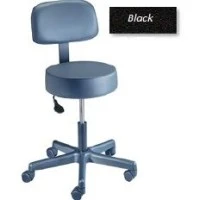Brewer #22500BV-DAV013, Stool Pneumatic Value Plus Black DAV013 5-Leg Casters Backrest Ea Image Brewer #22500BV-DAV013, Stool Pneumatic Value Plus Black DAV013 5-Leg Casters Backrest Ea Image