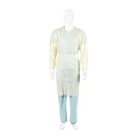 Cardinal Health #2100PG, Cover Gown, SMS, with Ties, Yellow, Universal Size, 10/pk, 10 pk/cs (Continental US Only) Image Cardinal Health #2100PG, Cover Gown, SMS, with Ties, Yellow, Universal Size, 10/pk, 10 pk/cs (Continental US Only) Image