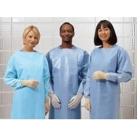 Cardinal Health #4201PG, Gown Isolation Imperv BL Univ 100/Ca Image Cardinal Health #4201PG, Gown Isolation Imperv BL Univ 100/Ca Image