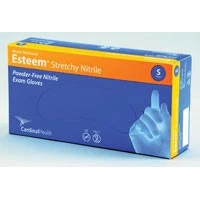 Cardinal Health #8882B, GLOVE EST STRETCHY SYN VINYL MED 150/BX 10BX/CA Image