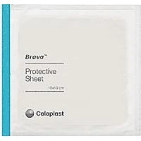 Coloplast #3210, SHEET, SKIN, BARRIER 4"X 4", NDS QTY 10, 10/BX Image Coloplast #3210, SHEET, SKIN, BARRIER 4"X 4", NDS QTY 10, 10/BX Image