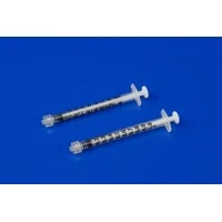 Covidien #1180100777, SYRINGE, TB, LL, 1ML, NO CAP, 60/BX Image Covidien #1180100777, SYRINGE, TB, LL, 1ML, NO CAP, 60/BX Image