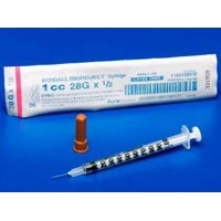 Covidien #1180127012, Syringe 1cc 27gx1/2" Monoject TB w/ Attached Needle 100/Bx, 5 BX/CA Image Covidien #1180127012, Syringe 1cc 27gx1/2" Monoject TB w/ Attached Needle 100/Bx, 5 BX/CA Image
