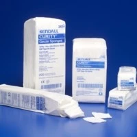 Covidien #2438, Curity Gauze Sponges, 32 Ply, 4" x 3-1/2" (10.2 cm x 8.9 cm) Image