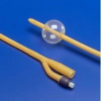 Covidien #3573, Dover Silicone Coated Latex Foley Catheter 5 mL, 2-Way, Retention 26 Fr (8.7 mm), 10/CRT Image