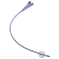 Covidien #40516L, Dover 100% Silicone Foley Catheter, Council Tip, 5 mL, 2-Way, 16 Fr (5.3 mm), 10 EA/CS Image